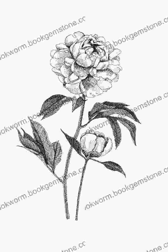 A Black And White Illustration Of A Flower Plants: 2 400 Royalty Free Illustrations Of Flowers Trees Fruits And Vegetables (Dover Pictorial Archive)