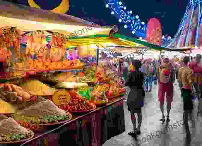 A Bustling Street Food Market In Thailand, Filled With Vibrant Colors And Enticing Aromas. Rick Stein S Far Eastern Odyssey