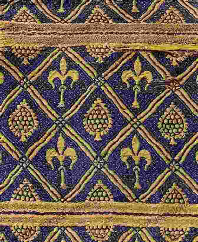 A Close Up Of A Medieval Costume, Showing The Fleur De Lis Symbol Embroidered On The Fabric. Medieval Costume In England And France: The 13th 14th And 15th Centuries (Dover Fashion And Costumes)