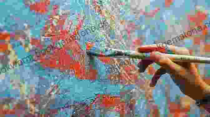 A Close Up Of An Artist's Hands Working On A Painting, The Canvas Adorned With Vibrant Colors And Intricate Brushstrokes, Reflecting The Artist's Unique Style And Dedication To Their Craft. A Body Of Work: Dancing To The Edge And Back