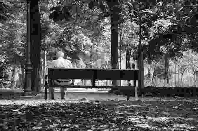 A Man Sitting Alone On A Bench, Staring Into The Distance, With A Look Of Profound Sadness On His Face. A Dream Fulfilled A Traveler S Journey : A Memoir By Wade Cameron