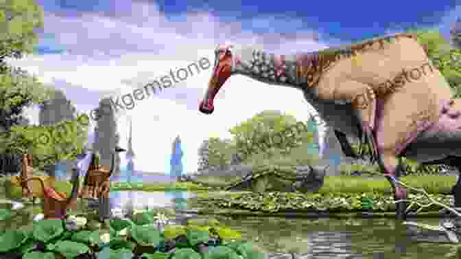 A Painting Of A Group Of Dinosaurs, Showcasing The Vivid Colors And Dynamic Poses Used By Paleoartists To Bring These Creatures To Life. All Yesterdays: Unique And Speculative Views Of Dinosaurs And Other Prehistoric Animals