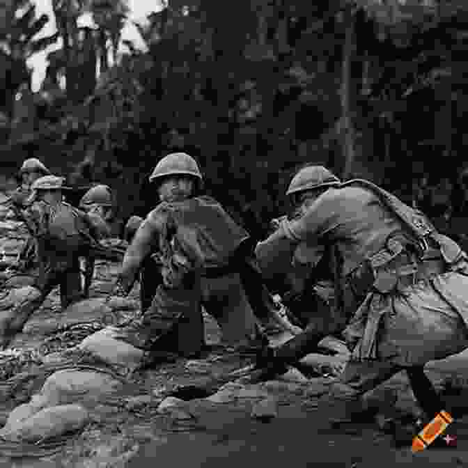 A Photograph Of American Soldiers Landing On The Shores Of Okinawa During The Battle. 82 Days On Okinawa: One American S Unforgettable Firsthand Account Of The Pacific War S Greatest Battle