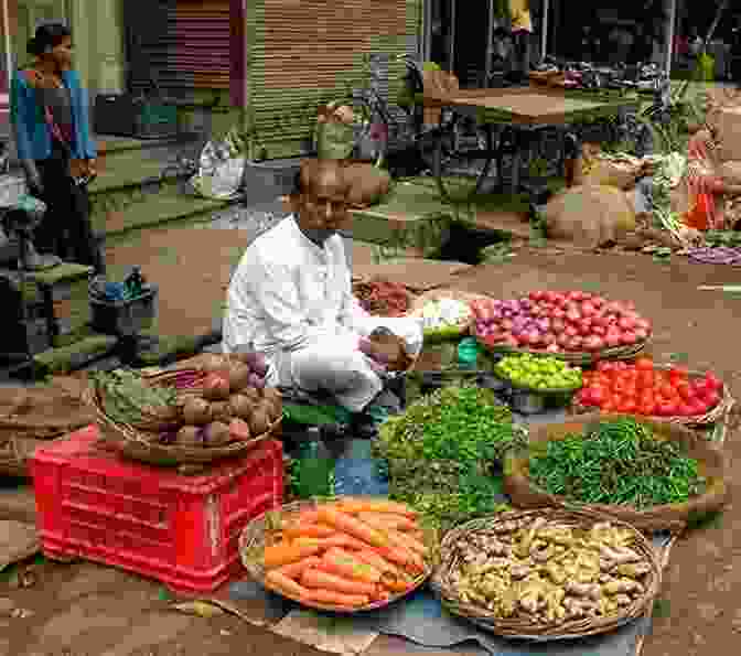 A Street Vendor Selling Vegetables The Epic City: The World On The Streets Of Calcutta