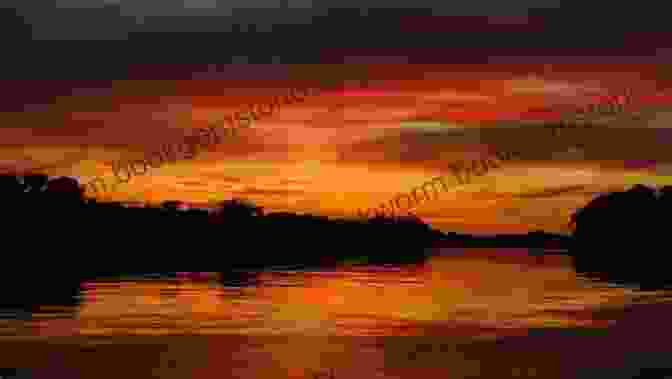 A Sunset Over A Lake In Suriname Suriname Travel Guide: With 100 Landscape Photos