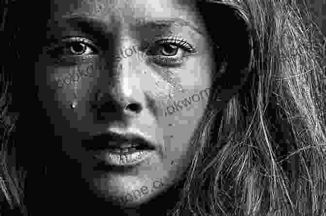 A Woman With Tears Streaming Down Her Face, Her Expression A Mix Of Sadness And Longing. Don T Cry For Me: A Novel