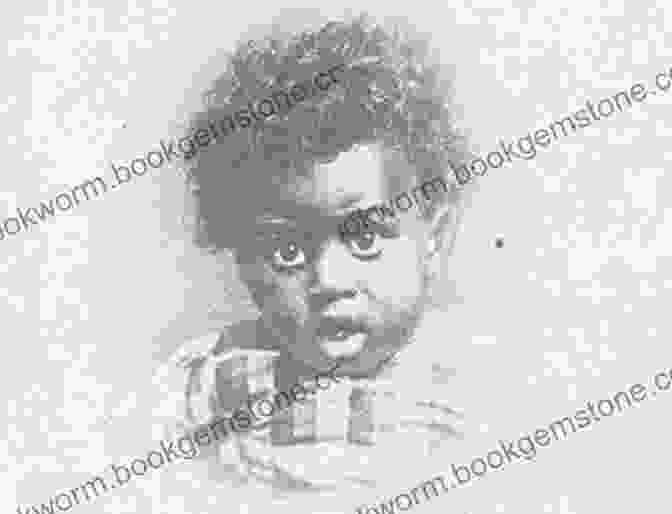 A Young Frederick Douglass In His Childhood Years, Wearing Rags And Looking Solemn. The Life Of Frederick Douglass: A Graphic Narrative Of A Slave S Journey From Bondage To Freedom
