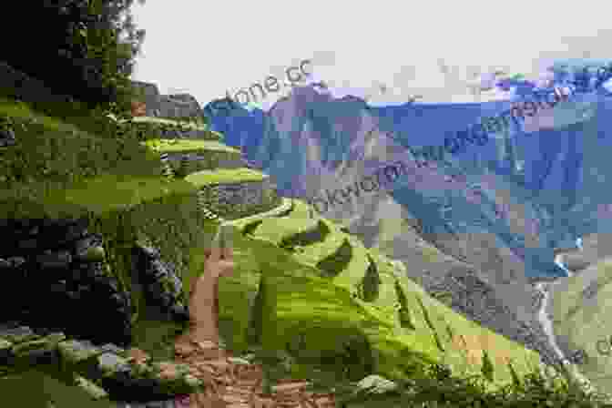 An Image Of The Incan Trail Winding Through The Andes Mountains. Path Of The Inca University Press