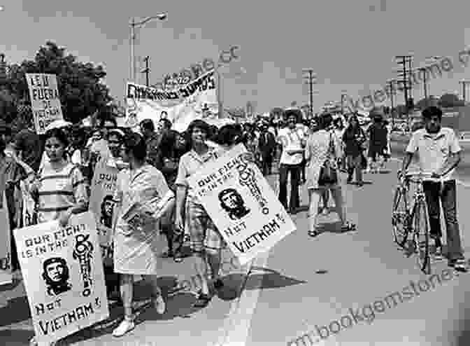 Chicano Artists Participating In A Protest March, Carrying Signs With Bold Messages Chicana And Chicano Art: ProtestArte (The Mexican American Experience)