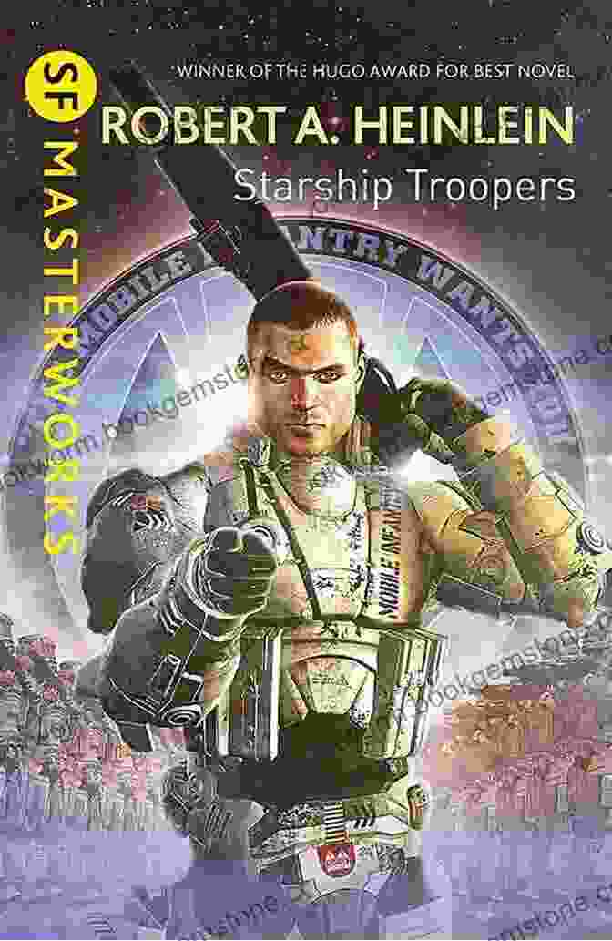 Cover Of Starship Troopers By Robert A. Heinlein Masterpieces: The Best Science Fiction Of The 20th Century