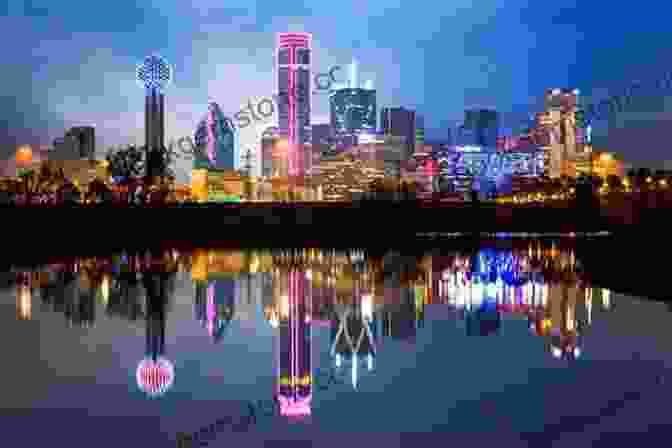 Dallas Skyline At Night A Journey Through Texas: Or A Saddle Trip On The Southwestern Frontier