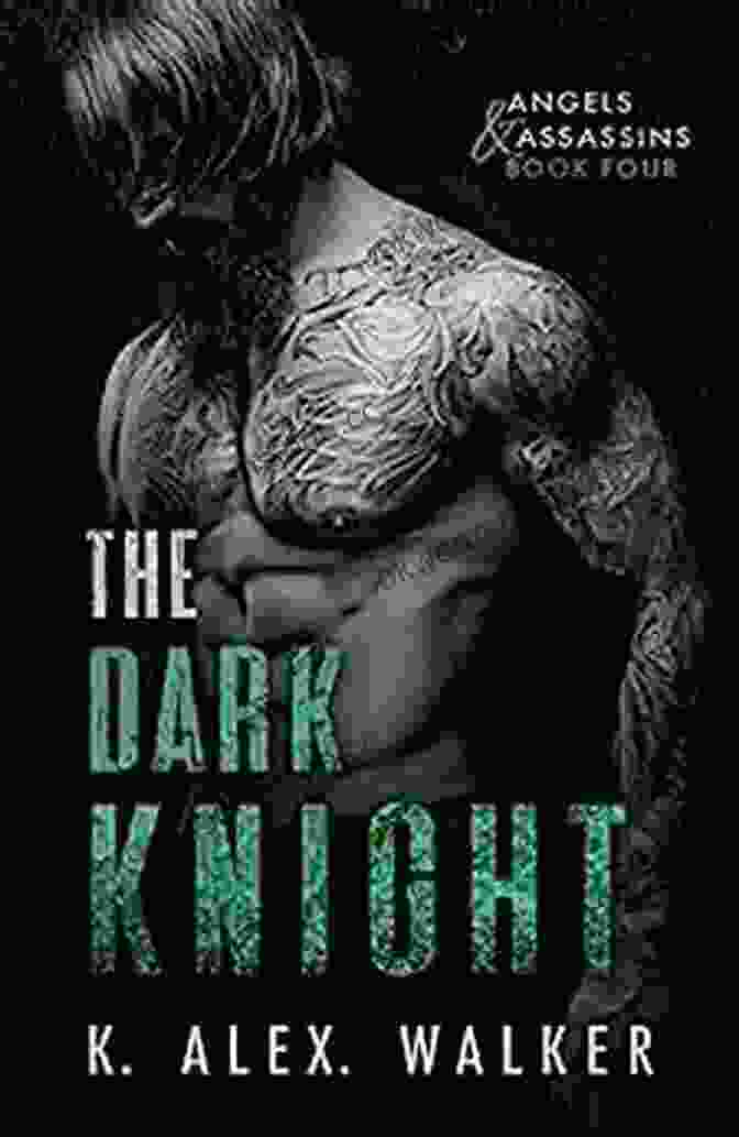 Dark Interracial Romance Angels And Assassins Book Cover A Dark And Mysterious Image Of A Woman With Wings And A Sword. The Darkest Knight: A Dark Interracial Romance (Angels And Assassins 6)