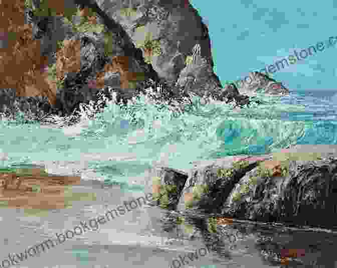 David Bellamy's Watercolour Painting Of A Rocky Shoreline With Crashing Waves David Bellamy S Seas Shorelines In Watercolour