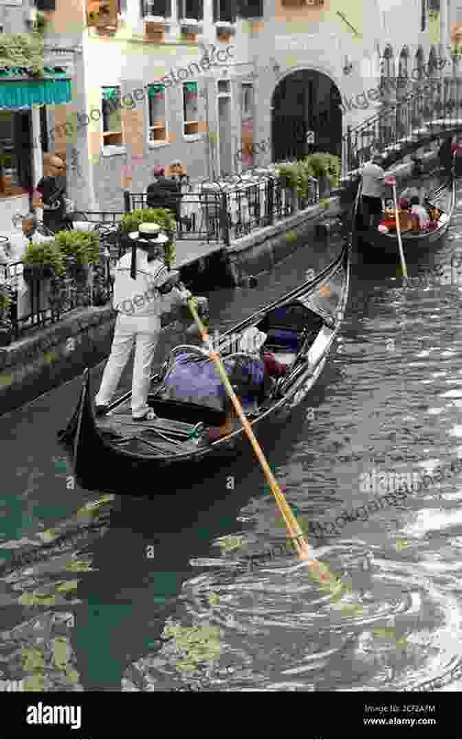 Gondoliers Navigate The Canals Of Venice With A Traditional Charm, Their Songs Echoing Through The Narrow Waterways. Venice: Pure City Peter Ackroyd