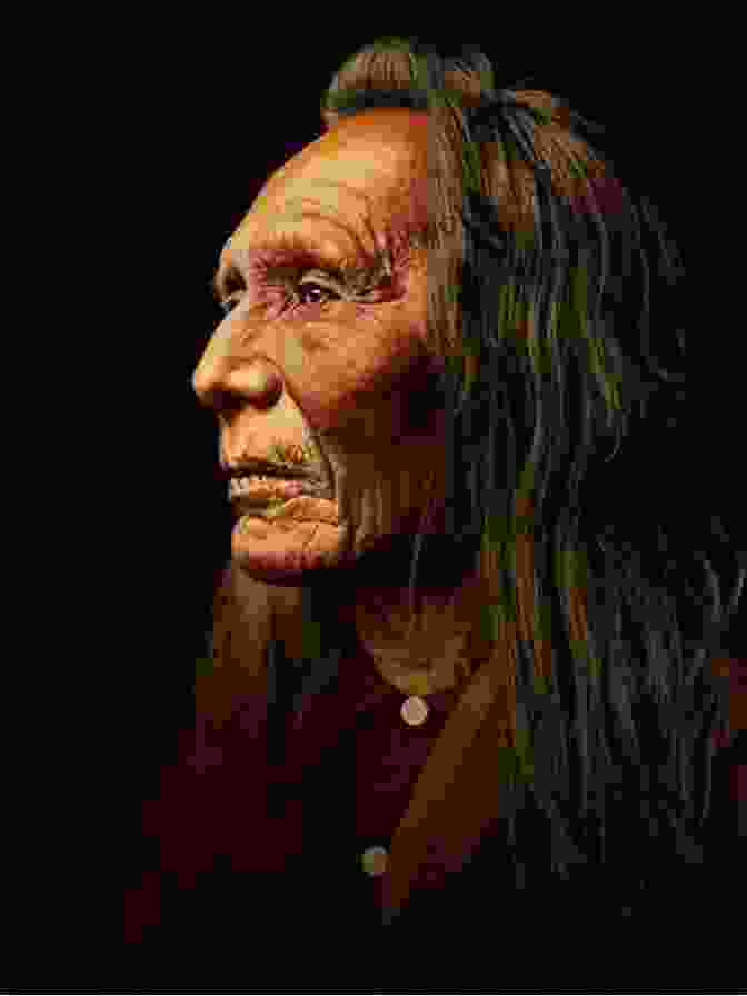 Portrait Of A Wise Native American Elder With Intricate Facial Paint And Traditional Headdress My Life Among The Indians (Illustrated)