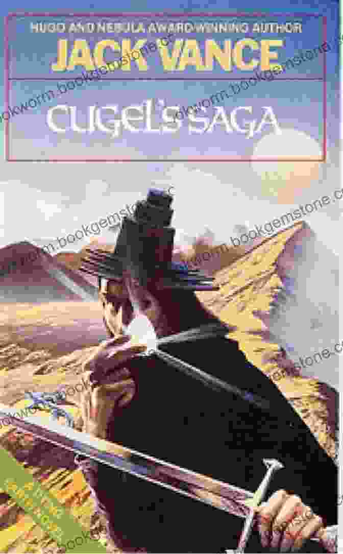 The Cugel Saga Book Cover, Featuring Cugel The Clever Standing In Front Of A Group Of People Tales Of The Dying Earth: The Dying Earth The Eyes Of The Overworld Cugel S Saga Rhialto The Marvellous