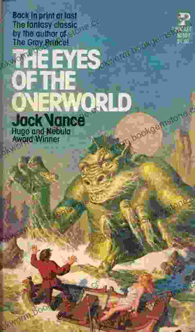 The Eyes Of The Overworld Book Cover, Featuring A Group Of People Standing On A Hilltop Overlooking A Vast Landscape Tales Of The Dying Earth: The Dying Earth The Eyes Of The Overworld Cugel S Saga Rhialto The Marvellous
