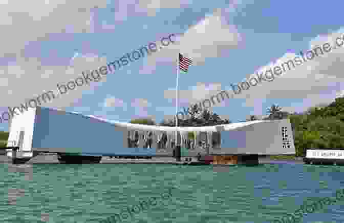 The Iconic Pearl Harbor Memorial And The USS Arizona Battleship Submerged Beneath The Water The Other Side Of Infamy: My Journey Through Pearl Harbor And The World Of War