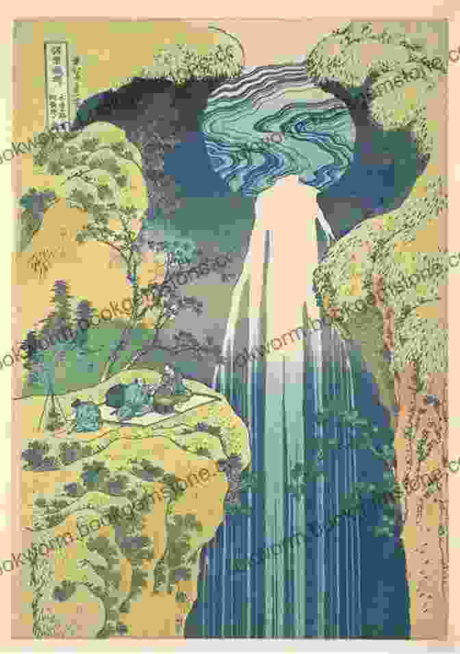 Waterfall In The Valley By Katsushika Hokusai Delphi Collected Works Of Katsushika Hokusai (Illustrated) (Delphi Masters Of Art 50)
